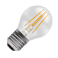 Bell 4W Cool White 470lm LED Decorative Filament Golfball Bulb - Screw Cap