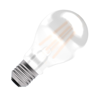 Bell 4W Warm White 470lm LED Dimmable Decorative Filament Satin GLS Bulb - Screw Cap