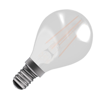 Bell 4W Warm White 470lm LED Dimmable Decorative Filament Satin Golfball Bulb - Small Screw Cap