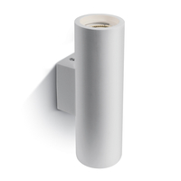 Chalk Gypsum Up & Down Wall Light - White