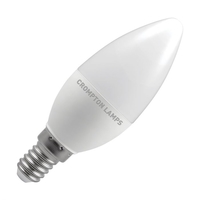 Crompton 5.5W Daylight LED Candle Bulb - Small Screw Cap