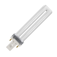 Crompton 7W White 2 Pin Single Turn S G23 Low Energy Bulb
