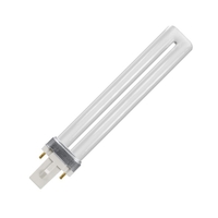 Crompton 9W Warm White 2 Pin Single Turn S G23 Low Energy Bulb