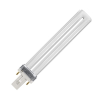 Crompton 9W White 2 Pin Single Turn S G23 Low Energy Bulb