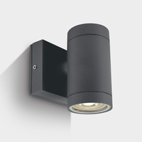 Cylinder Outdoor Wall Light - Anthracite