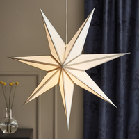 Edit Averie Hanging Star Decoration - Silver
