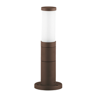 Edit Edge Short Outdoor Bollard Light - Brown