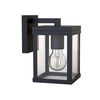 Edit Keros Outdoor Lantern Wall Light - Black