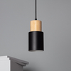 Edit Kidonge Ceiling Pendant Light - Black & Wood