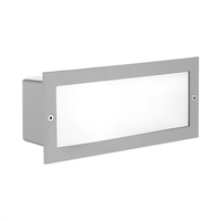 Eglo Zimba Outdoor Brick Light - Silver