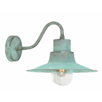 Elstead Sheldon Outdoor Wall Light - Verdigris