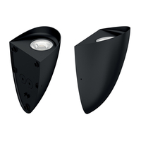 Elstead Vendela LED Outdoor Wall Light - Black