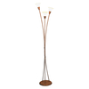 Emily 3 Light Floor Lamp - Copper
