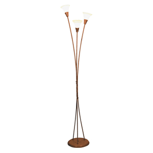 Emily 3 Light Floor Lamp - Copper