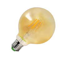 Envirolight 6W Warm White LED Amber Decorative Filament Globe Bulb - Screw Cap