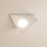 Eterna 2W LED Triangle Under Cabinet Light - White