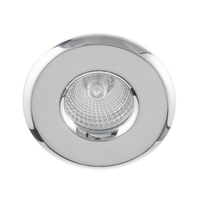 Eterna Fire Rated GU10 Shower Light - Polished Chrome