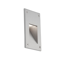 Faro Barcelona Filter LED Recessed Outdoor Wall Light - Grey