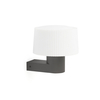 Faro Barcelona Muffin Outdoor Wall Light - Dark Grey