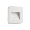 Faro Barcelona Nase-1 LED Recessed Outdoor Wall Light - Matt White