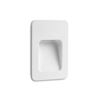 Faro Barcelona Nase-2 LED Recessed Outdoor Wall Light - Matt White