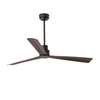 Faro Barcelona Nassau Ceiling Fan with Remote Control - Dark Brown