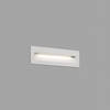 Faro Barcelona Nat LED Recessed Outdoor Wall Light - Matt White
