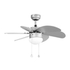 Faro Barcelona Palao Ceiling Fan with Light - Grey