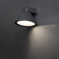 Faro Barcelona Pals Outdoor Wall Light - Dark Grey
