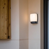Faro Barcelona Pol LED Outdoor Flush Wall Light - Dark Grey
