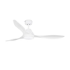Faro Barcelona Polaris LED Ceiling Fan with Light and Remote Control - White