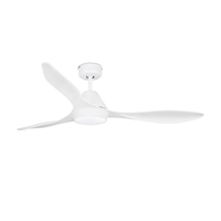Faro Barcelona Polaris LED Ceiling Fan with Light and Remote Control - White