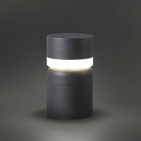Faro Barcelona Sete LED Outdoor Pedestal Light - Dark Grey