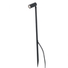 Faro Barcelona Seth LED Tall Garden Spotlight - Matt Black