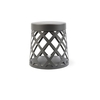 Faro Barcelona Shadow LED Outdoor Pedestal Light - Dark Grey