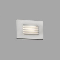 Faro Barcelona Spark-2 LED Recessed Outdoor Wall Light - Matt White