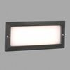 Faro Barcelona Stripe LED Outdoor Brick Wall Light - Dark Grey