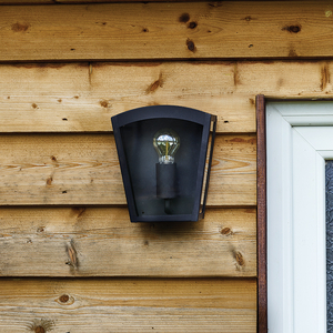 Forum Artemis Outdoor Wall Light - Black