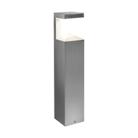 Ledvance Endura Pyramid 8W Warm White LED Outdoor Short Bollard Light - Stainless Steel