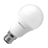 Megaman 9.5W Warm White LED GLS Bulb - Bayonet Cap