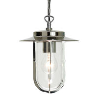 Montparnasse Porch Lantern - Polished Nickel