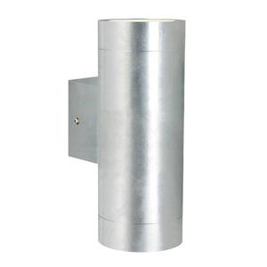 Nordlux Castor Maxi Outdoor Up & Down Wall Light - Galvanised Steel