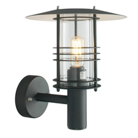 Norlys Stockholm Outdoor Wall Light - Black