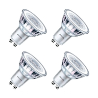 Philips 4.7W Warm White LED GU10 - Pack of 4