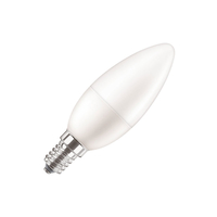 Philips 5W Warm White LED Frosted Candle Bulb - Small Screw Cap