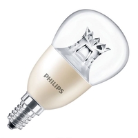 Philips 8W Warm White DimTone LED Golf Ball Bulb - Small Screw Cap