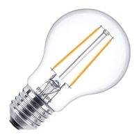 Philips Classic 5.5W Warm White Dimmable LED Decorative Filament GLS Bulb - Screw Cap