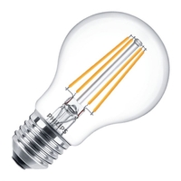 Philips Classic 8W Warm White Dimmable LED Decorative Filament GLS Bulb - Screw Cap