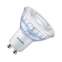 Philips CorePro 3W Warm White 2700K 230lm Dimmable LED GU10 Bulb - Flood Beam