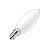 Philips CorePro 6.5W Warm White LED Frosted Candle Bulb - Small Screw Cap